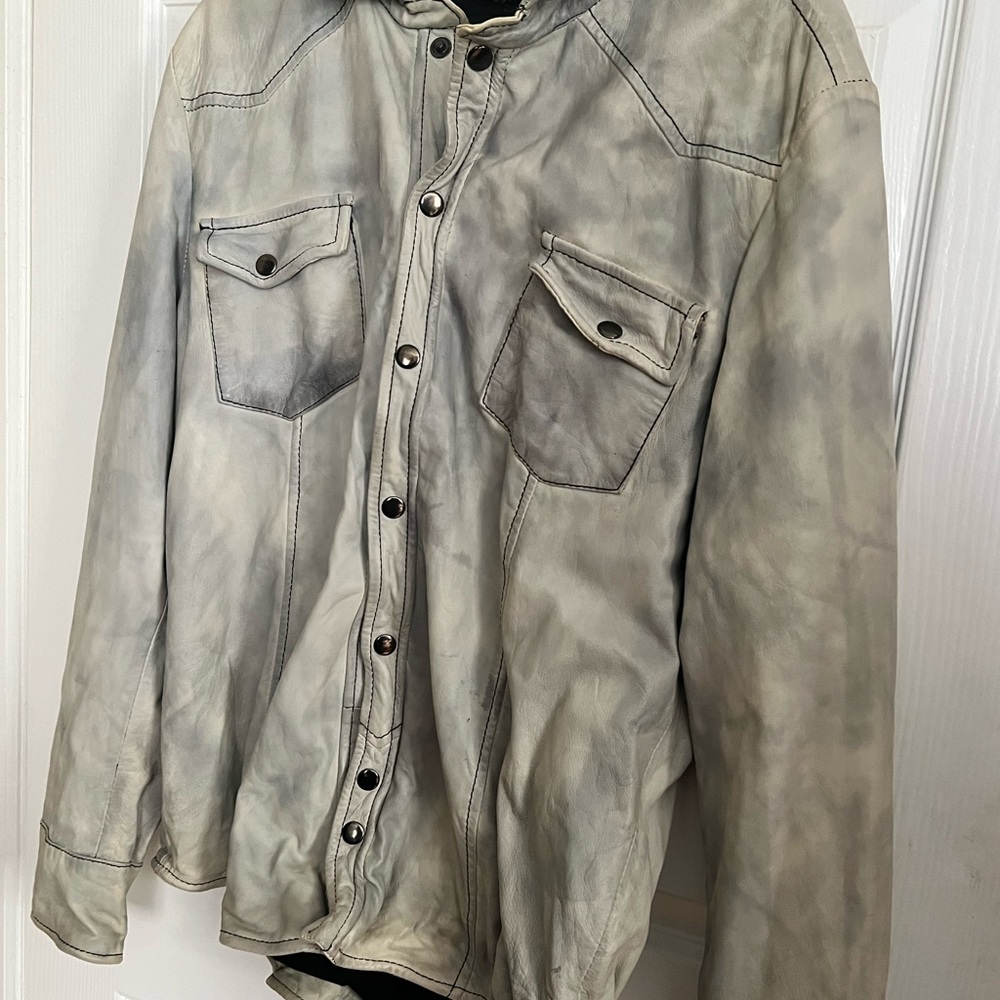 Muubbaa Leather jacket Size Large
